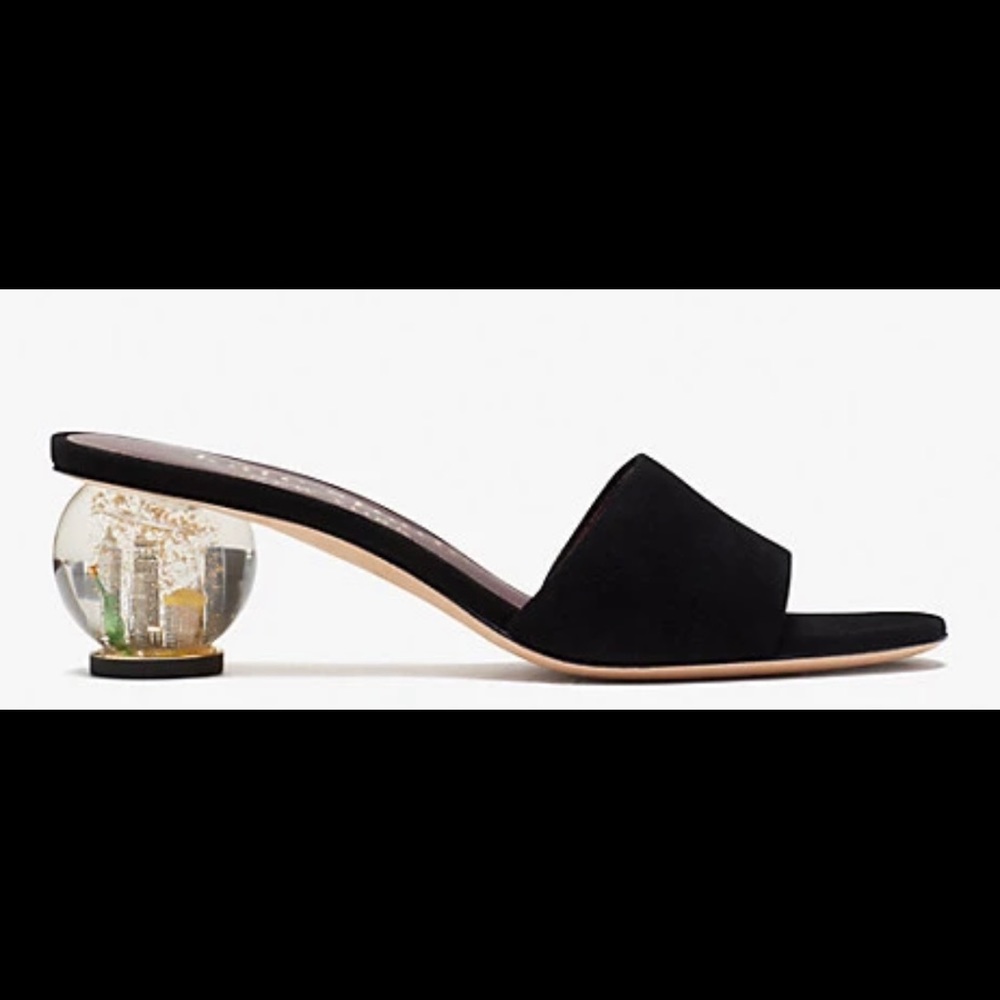 Kate Spade ♠️ polished slip on suede - globe shoes — NIB, never worn